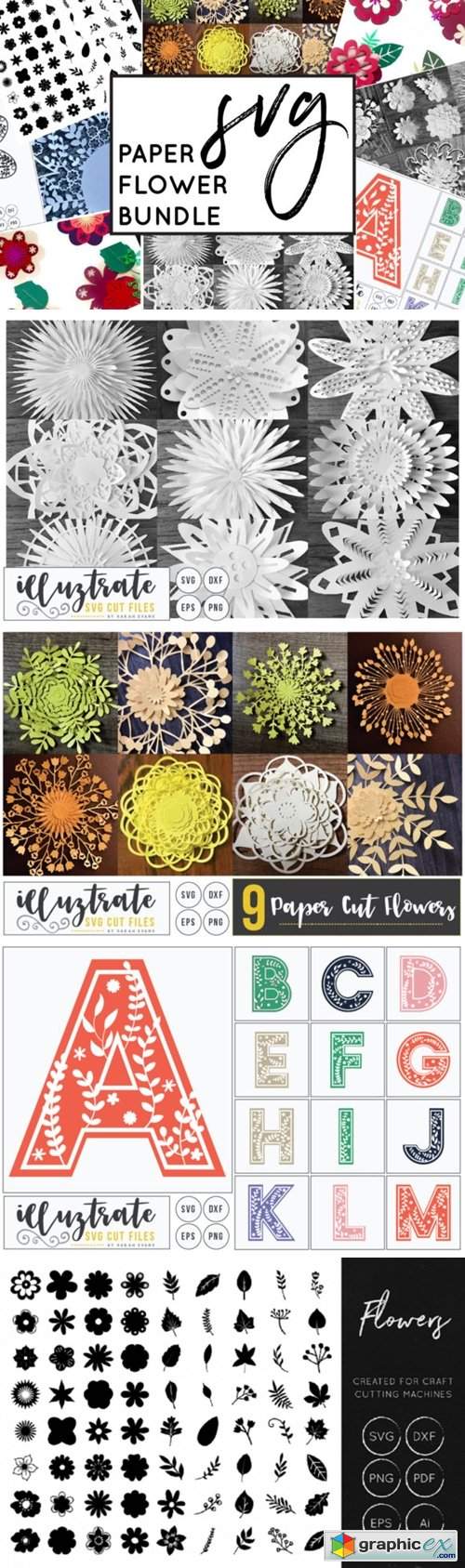 Paper Cutting Flowers