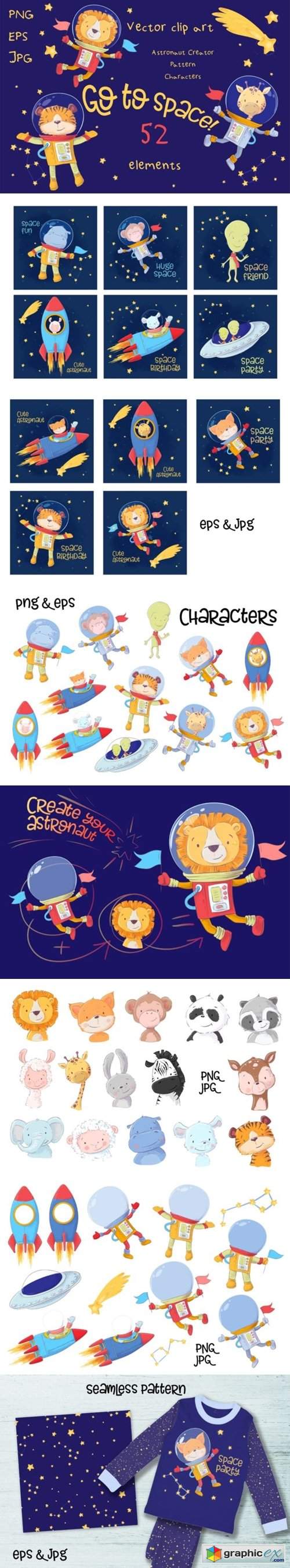 Space – Vector Clip Art