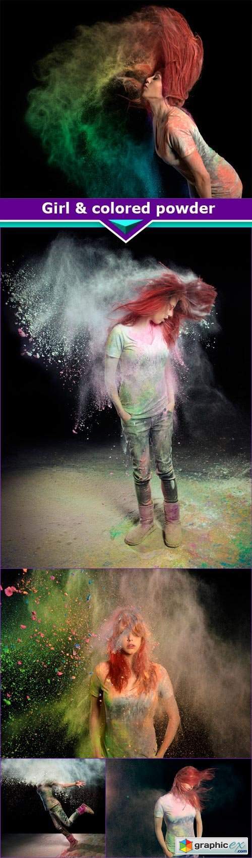 Girl & colored powder 5x JPEG