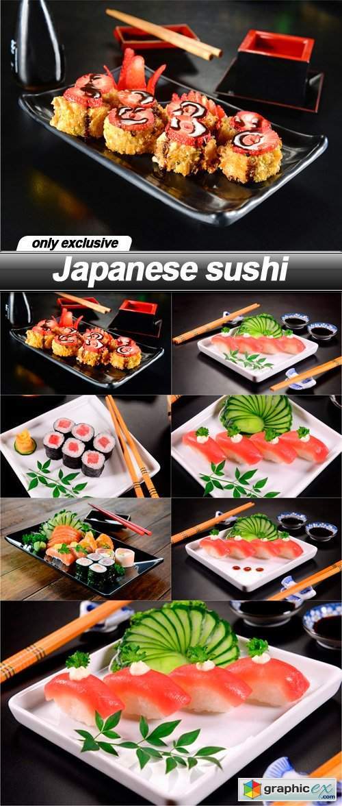 Japanese sushi - 7 UHQ JPEG
