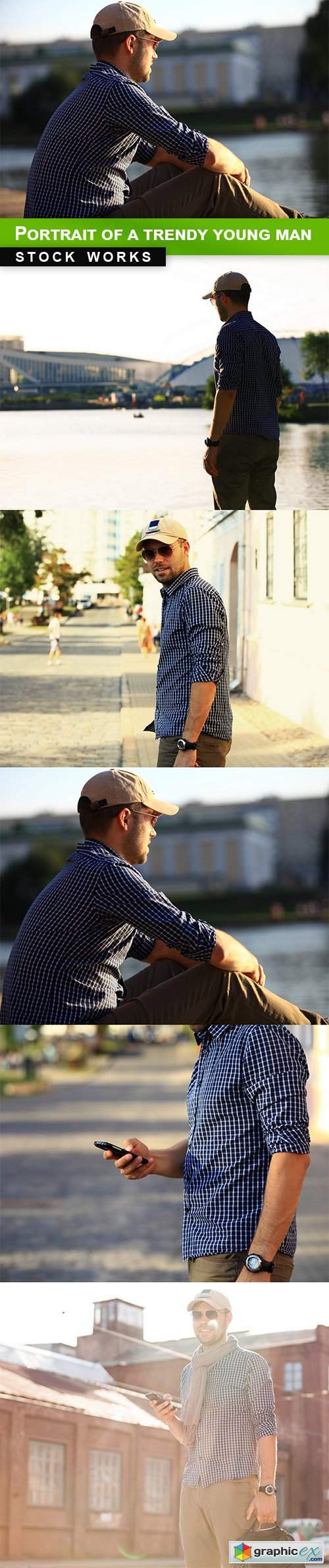  Portrait of a trendy young man - 5 UHQ JPEG 
