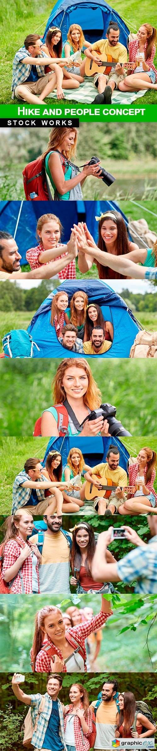 Hike and people concept - 9 UHQ JPEG