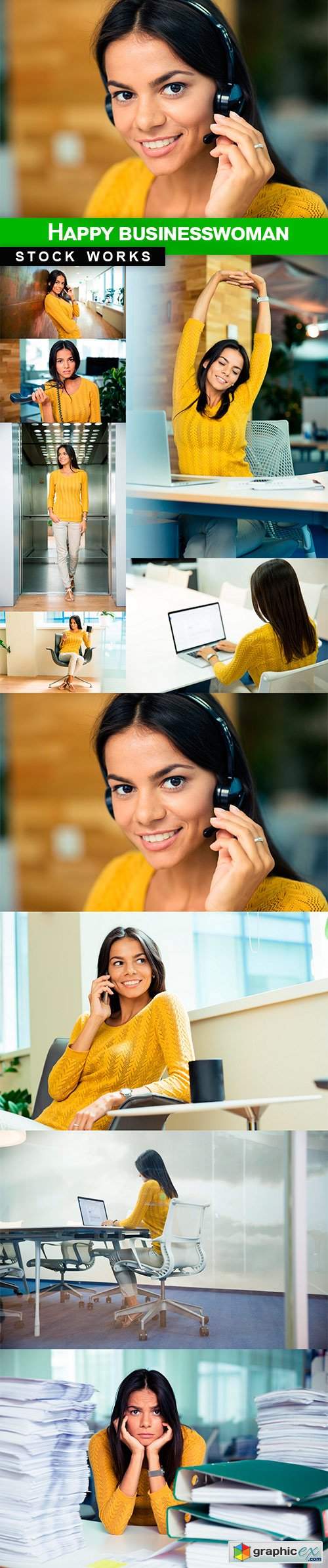  Happy businesswoman - 10 UHQ JPEG 