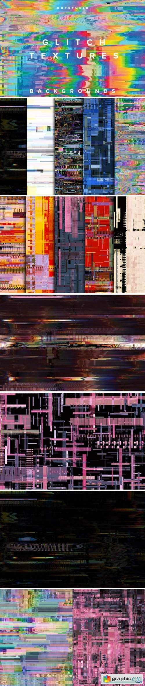  Glitch Textures 