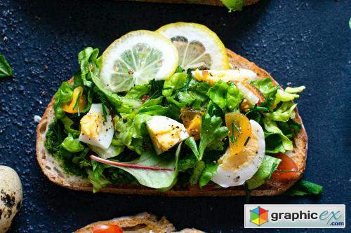  Fresh homemade open faced sandwiches recipe idea 