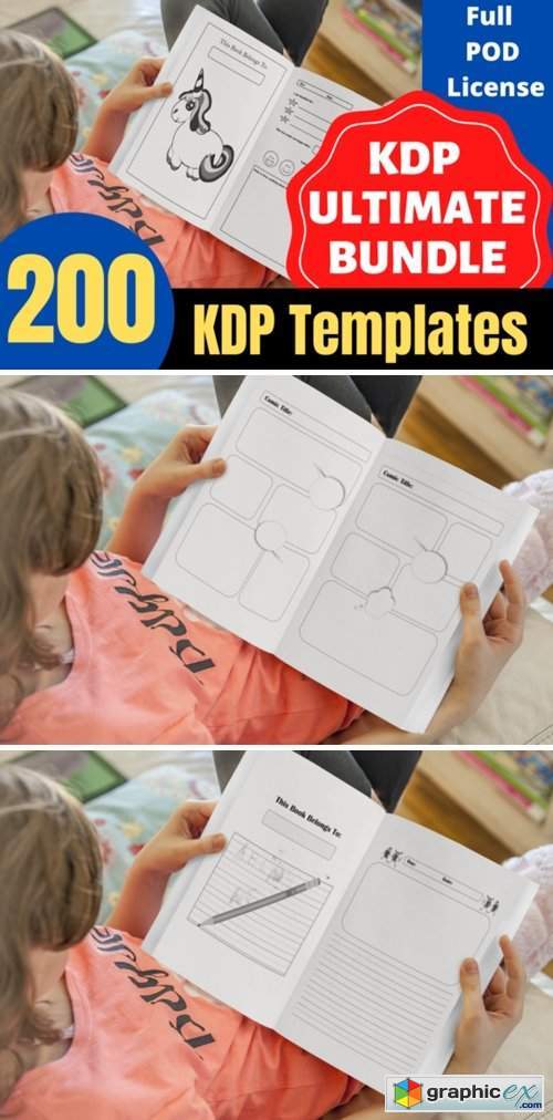KDP Ultimate Bundle 200 Unique Interiors