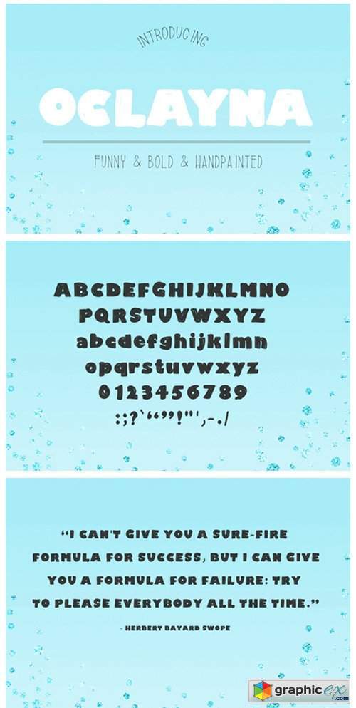 Oclayna Font