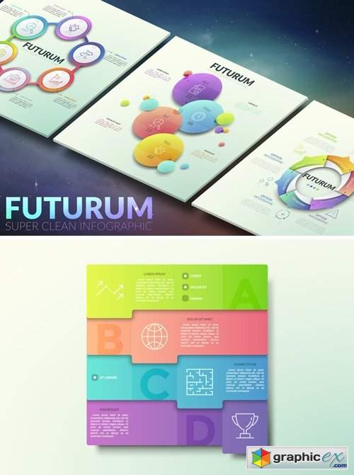  Futurum Infographic. Colorful 
