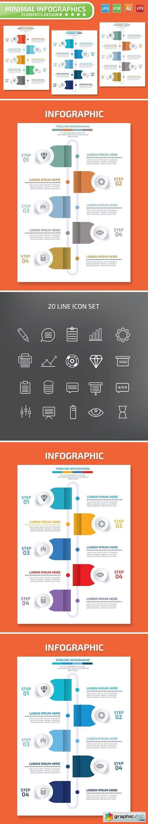 Timeline Infographics Design