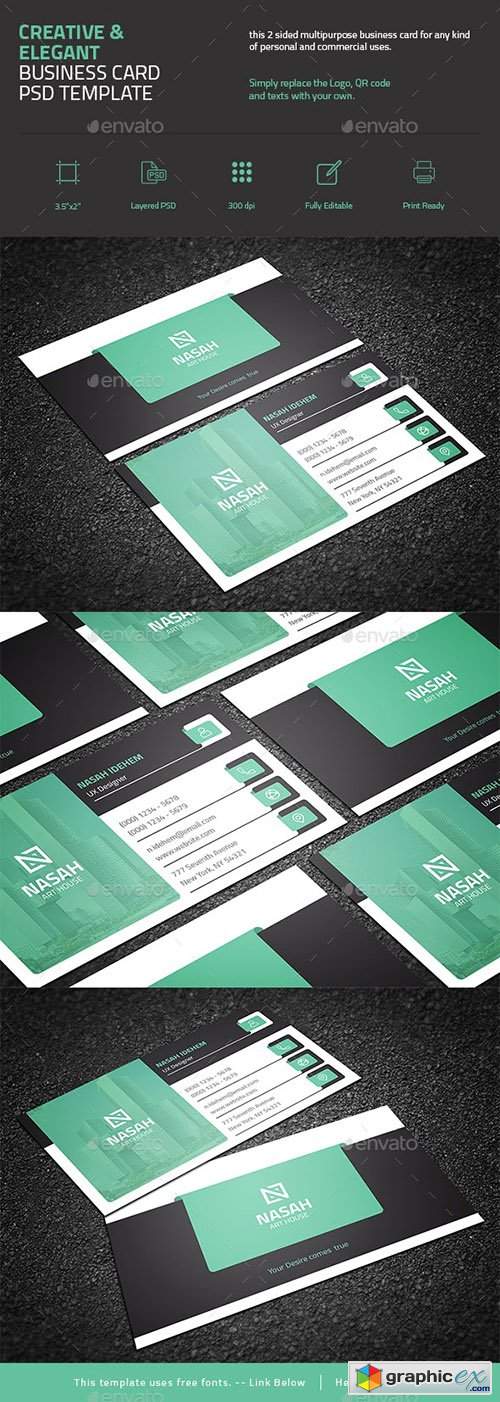  Creative Elegant Business Card 
