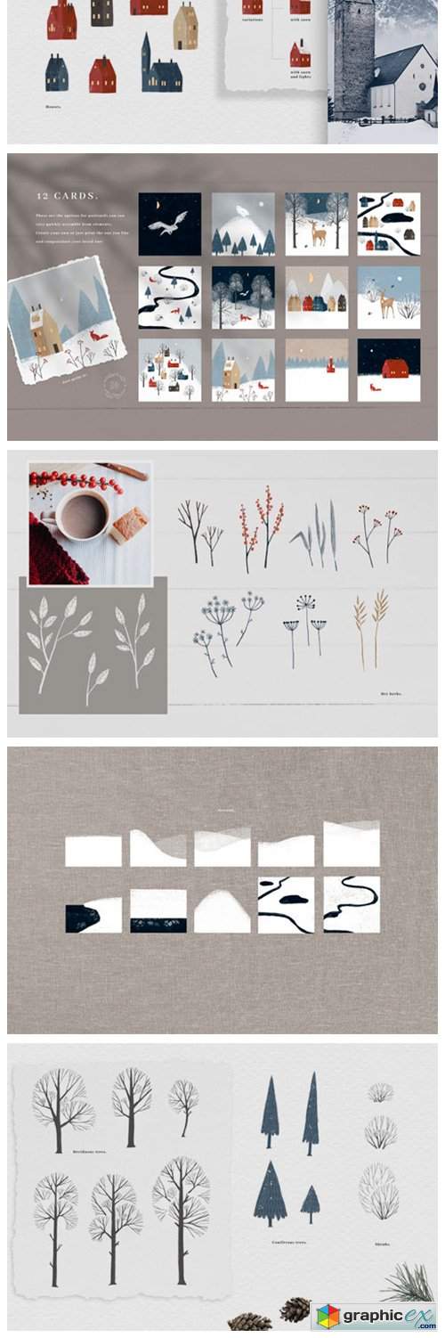  Magic Winter Land. Landscape Maker 