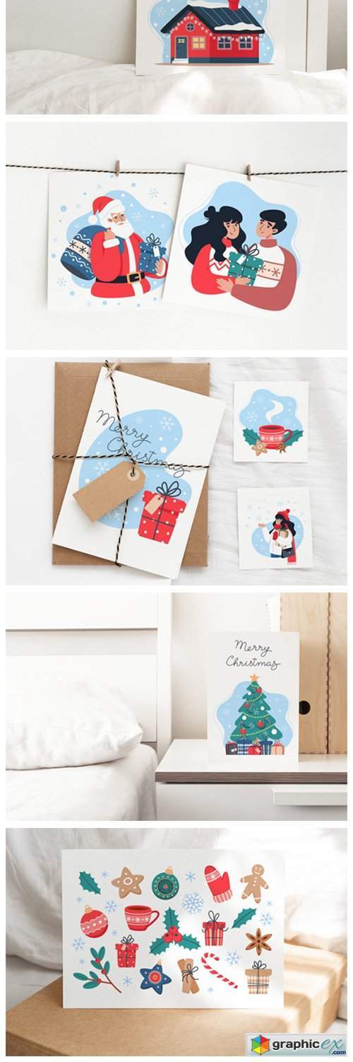 Winter Holidays Clipart Collection
