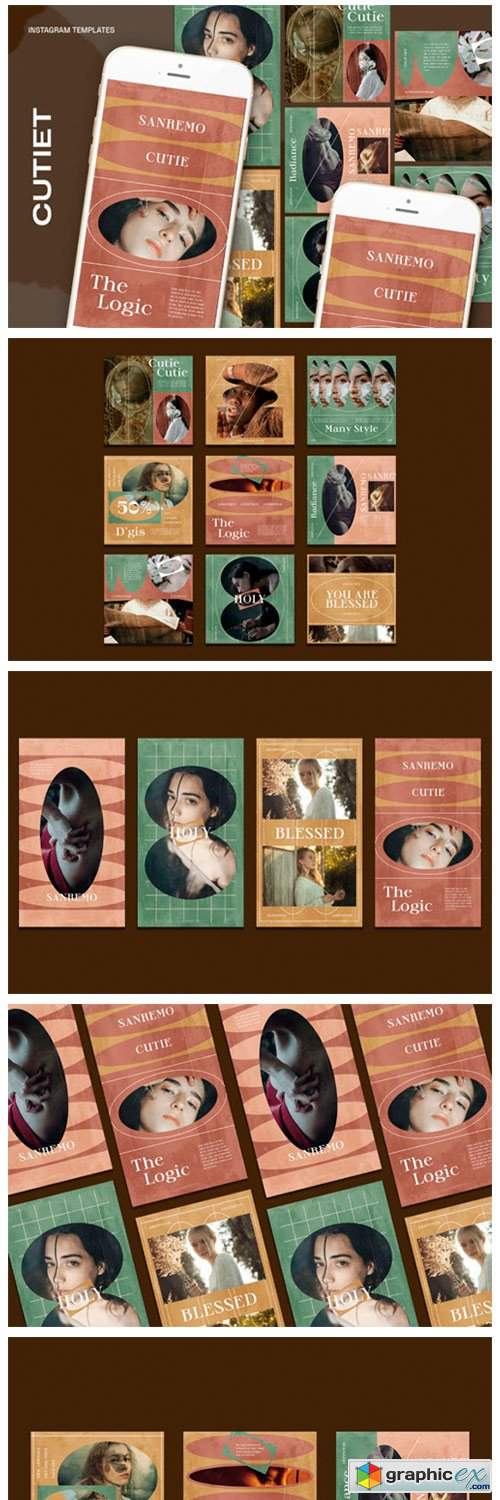  Cutiet Instagram Templates 