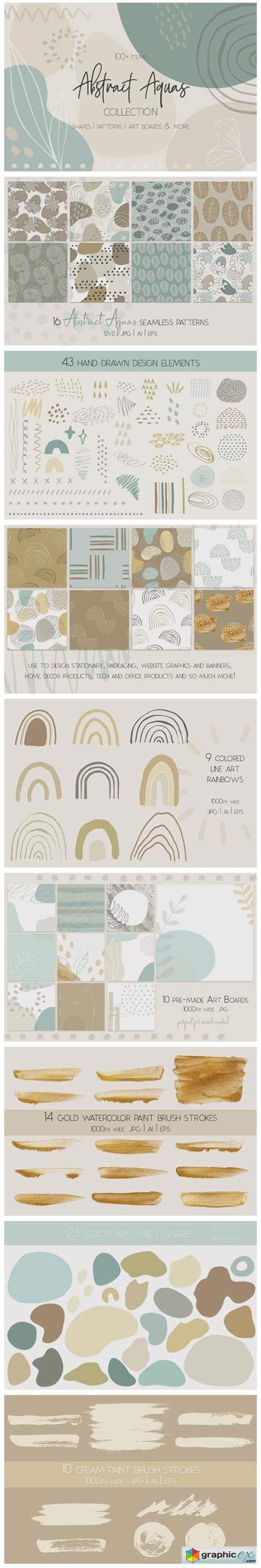 Abstract Art Modern Design Bundle