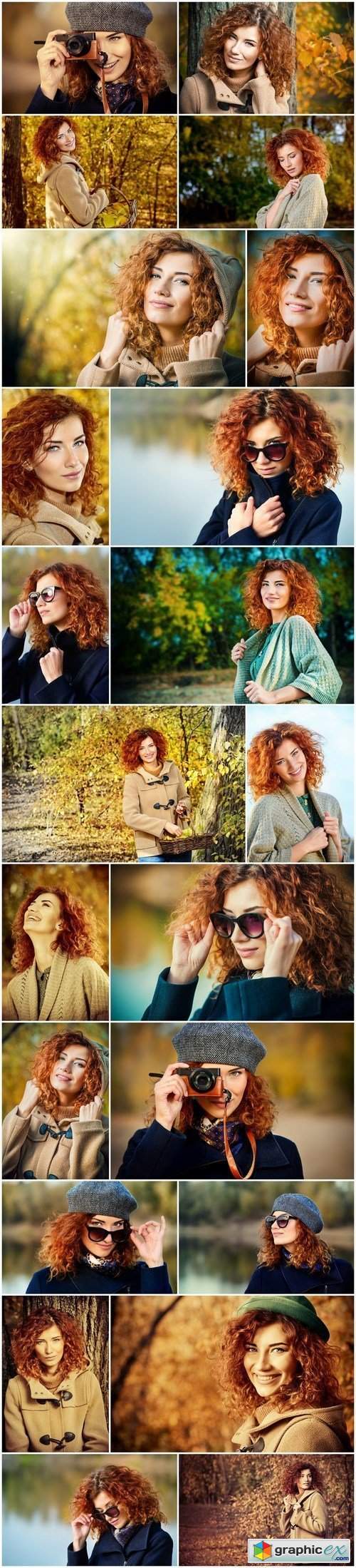  Romantic red haired girl - 22xUHQ JPEG 