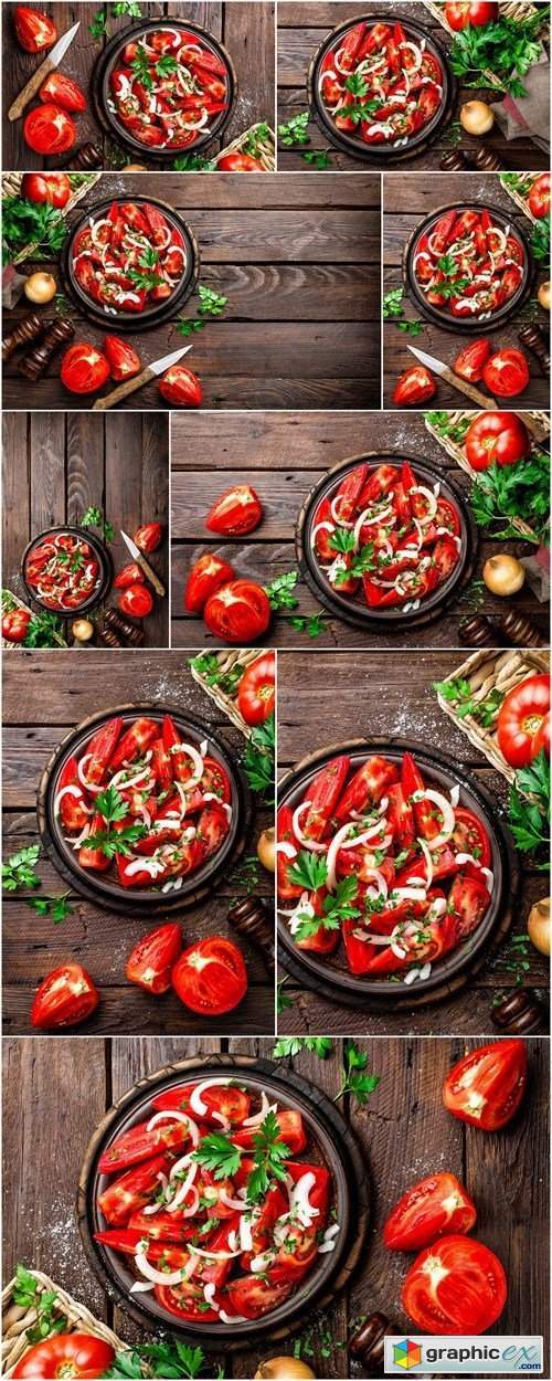 Tomato salad - 9xHQ JPEG