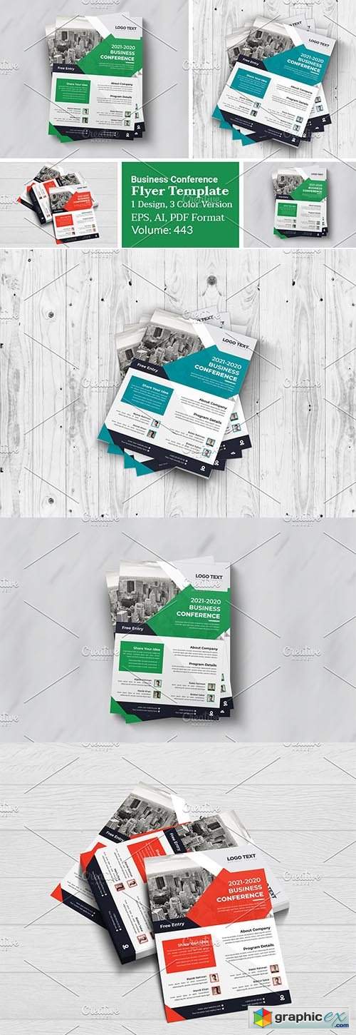Business Conference Flyer Design 