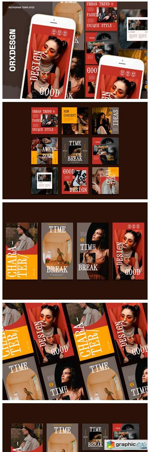  Orxdesgn Instagram Templates 