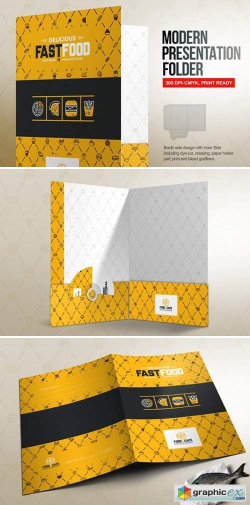 Presentation Folder Template 2133405