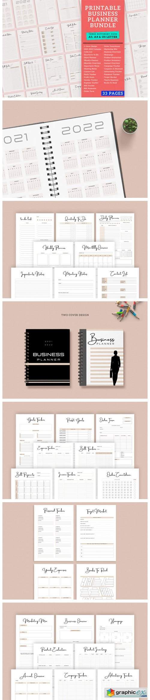 Business Finance Planner Printable