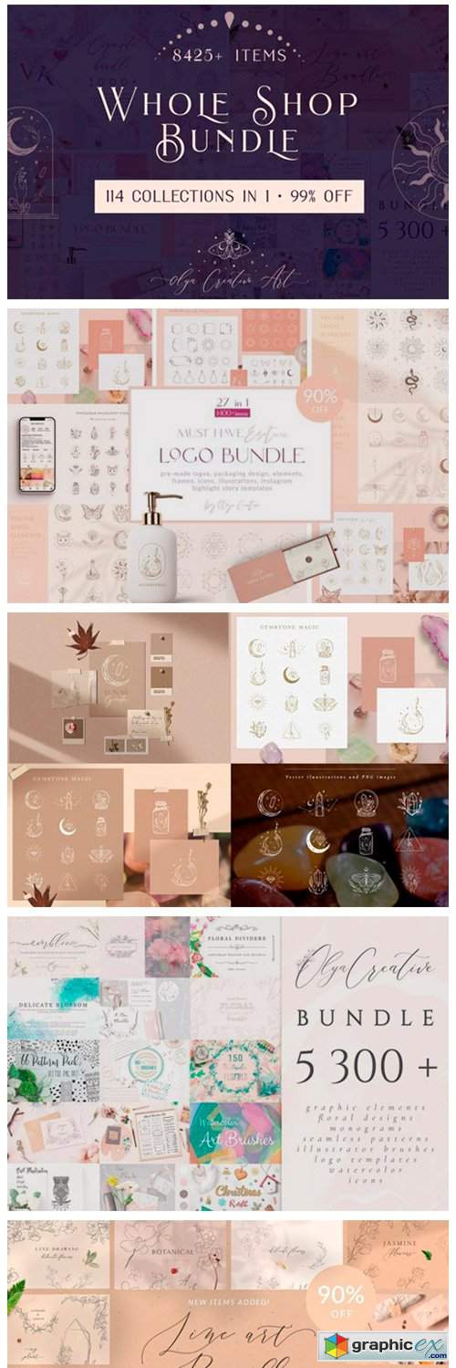  Whole Shop Bundle. 114 COLLECTIONS in 1! 