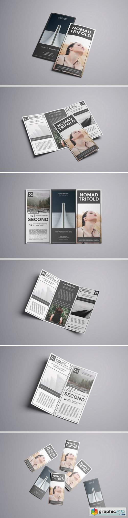 Nomad A4 Trifold Brochure 1867298