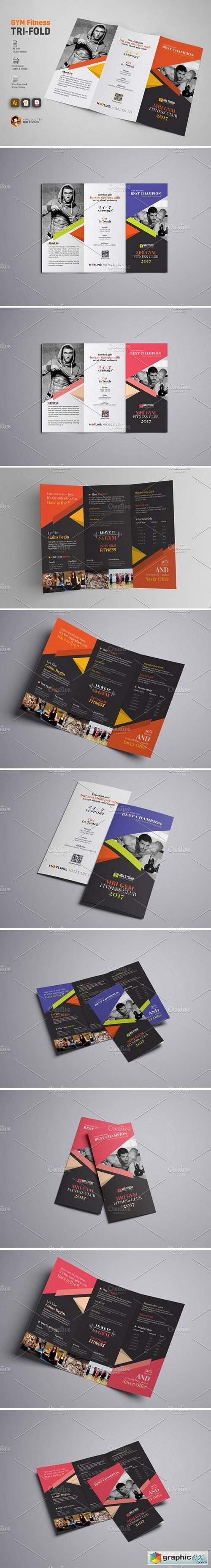 GYM Tri Fold Brochure 