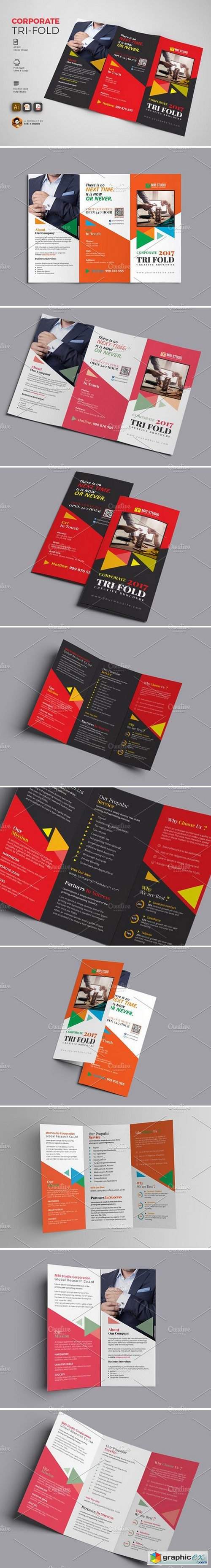 Corporate Tri Fold Brochure 1793047