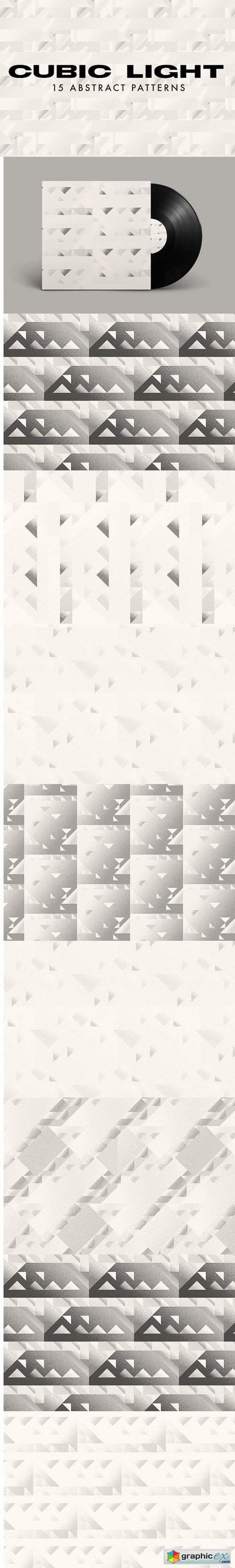 15 Cubic Seamless Patterns 