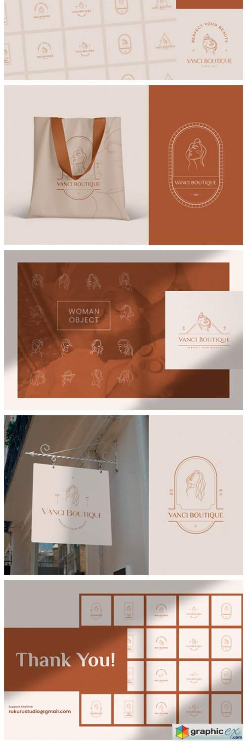  Woman Logo Collection 