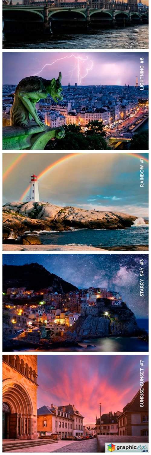  Sky Replacement Pack 2021 Photoshop  