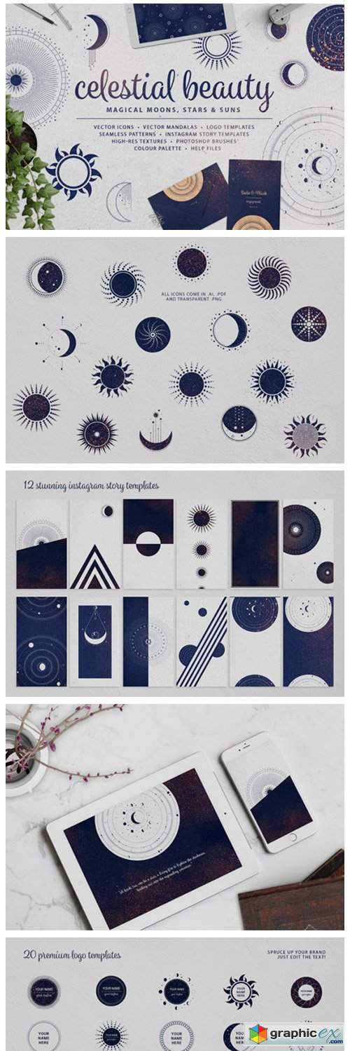  Celestial Beauty Design Resources 