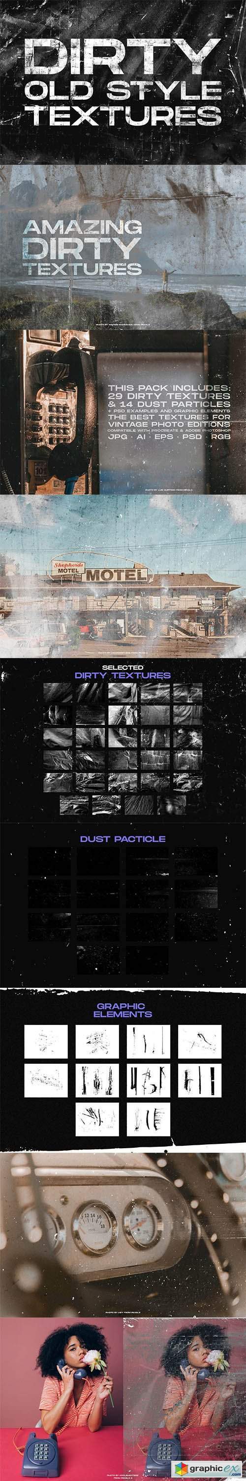 Dirty Old Style Textures
