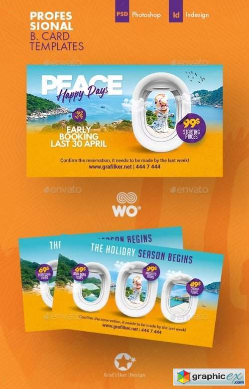 Travel Tour Business Card Templates 36501563