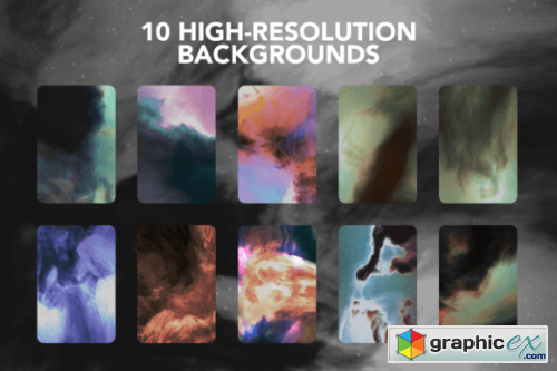 Space Pro Galaxy Brushes