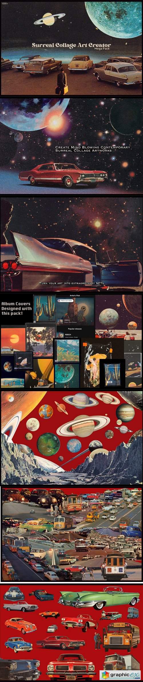 Surreal Collage Art Creator 1000+ - 7057284