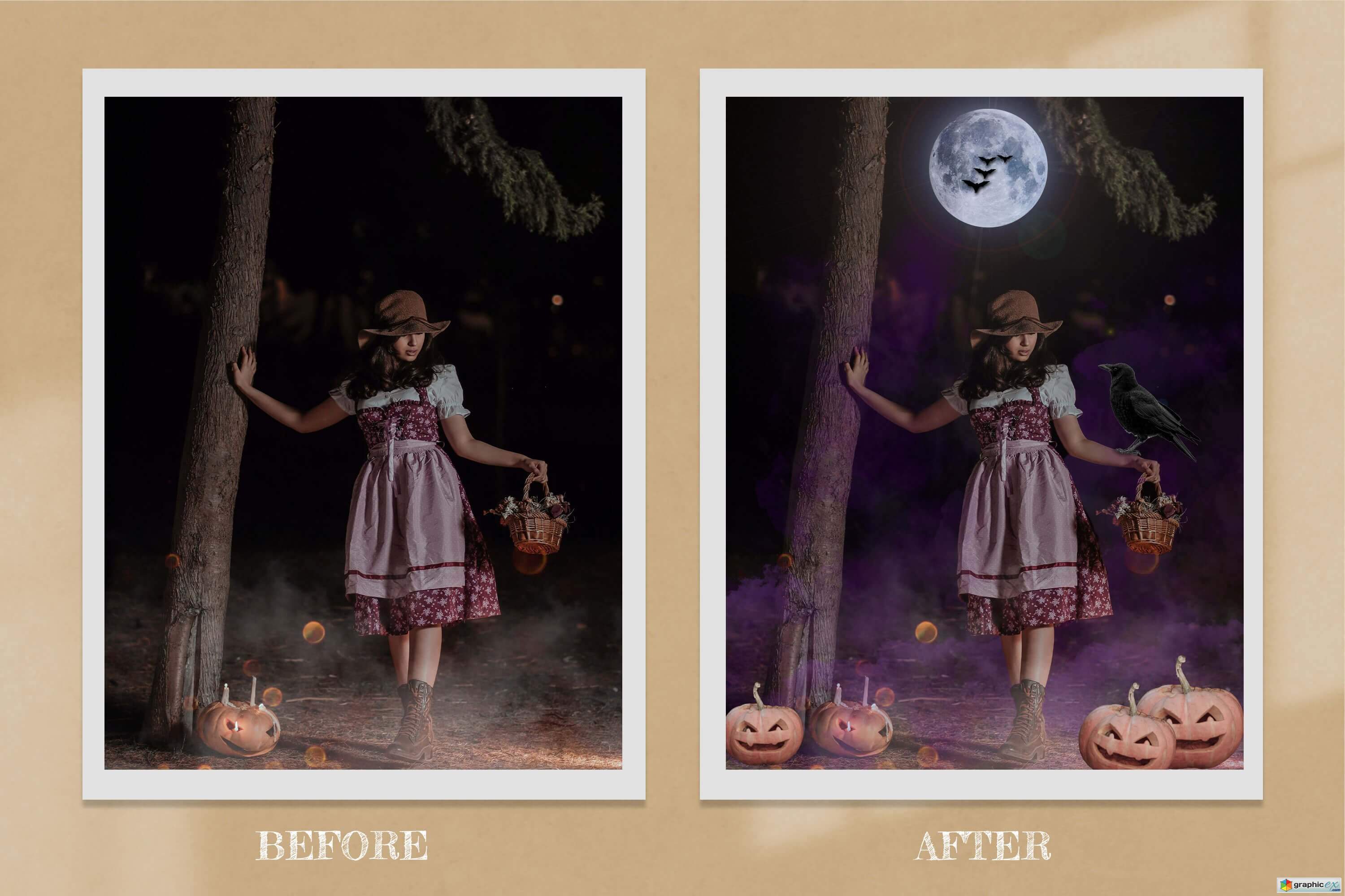 Halloween Photoshop Overlays Creepy 