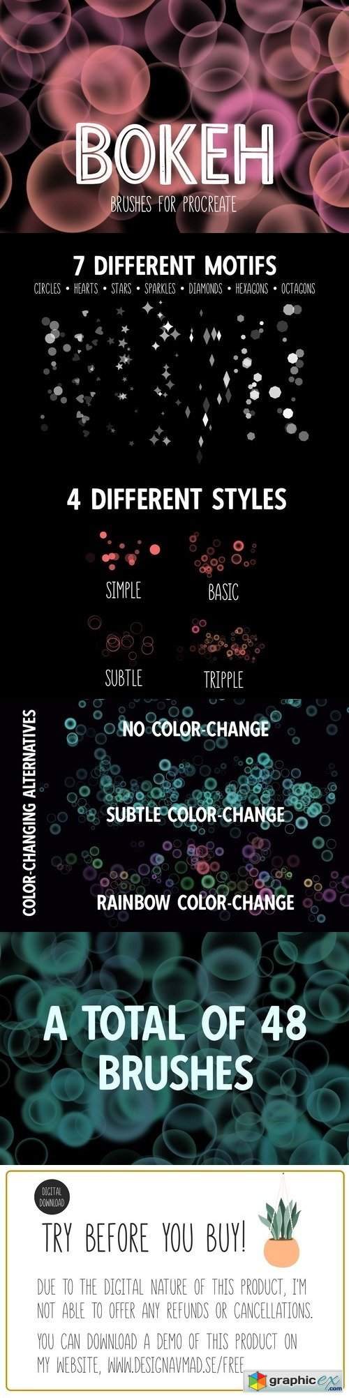 Bokeh | Procreate Brushes 