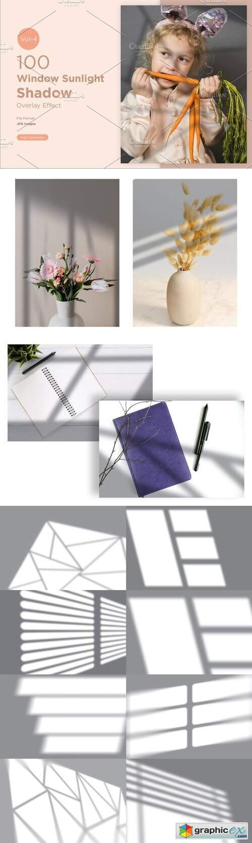  Shadow Overlay Effect Set 10986116