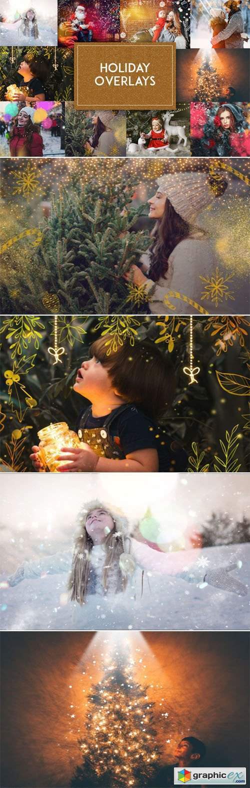 Holiday Overlays Collection for Photoshop