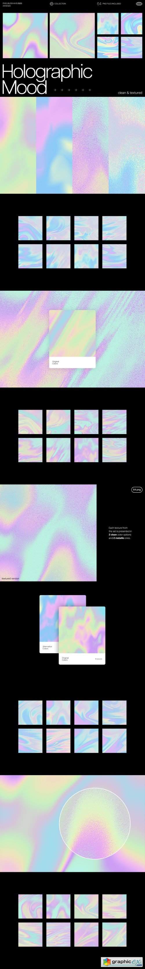  Holographic Mood Textures 