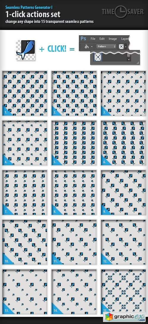 Seamless Patterns Generator I 4475511