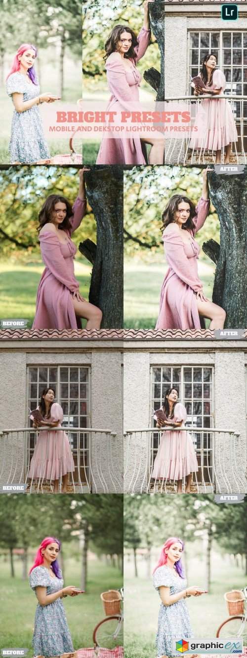 Bright Presets Lightroom Presets Dekstop Mobile